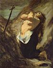 Mary Magdalene in the Desert Honore Daumier